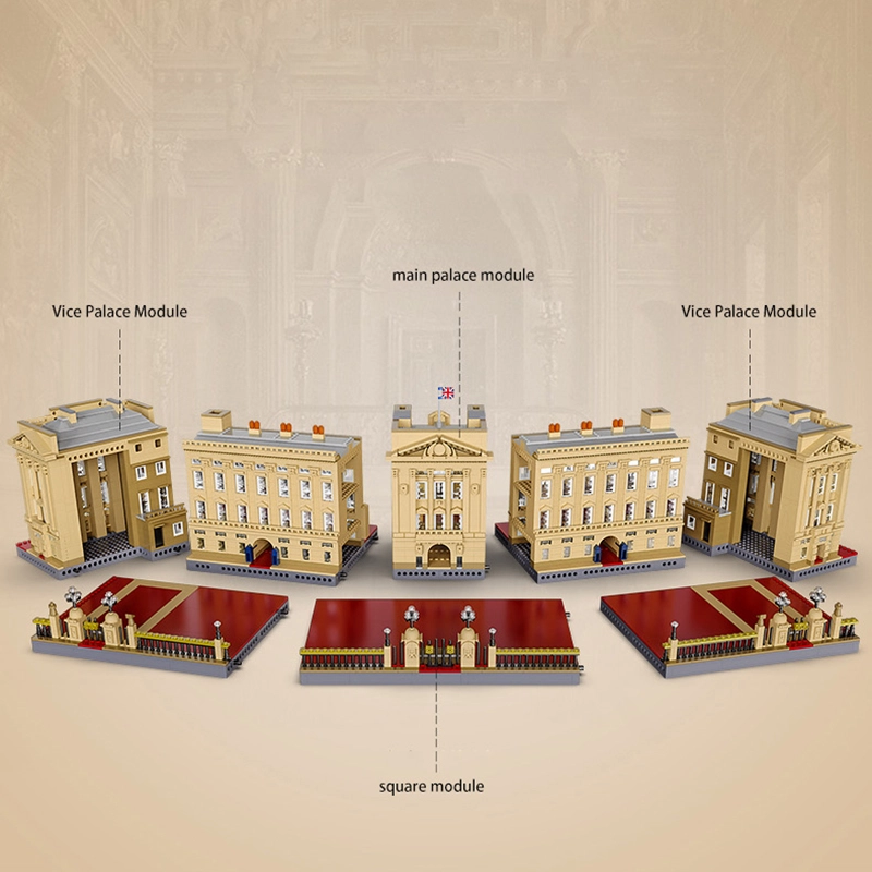 Buckingham Palace CaDa C61501 Modular Building with 5604 Pieces
