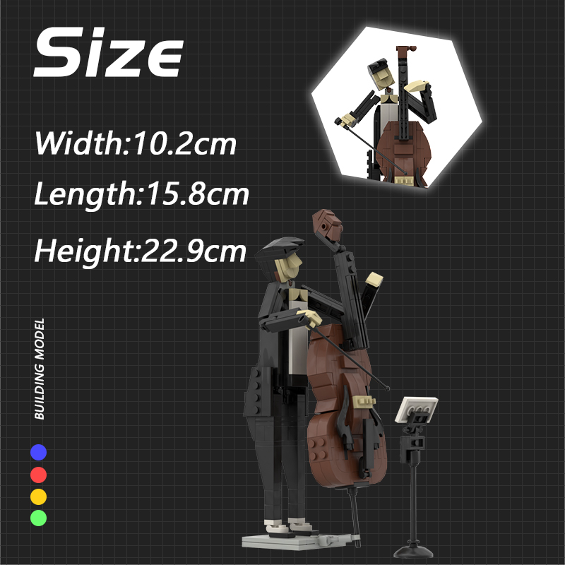 Cellist MOC-89666 Creator with 242 Pieces