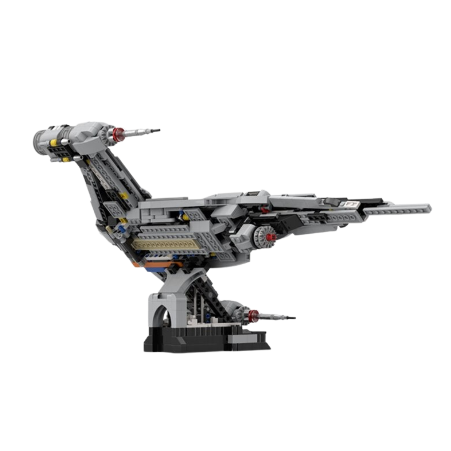 The Mandalorian'S N-1 Starfighter Moc-112743 Star Wars With 1148 Pieces -  Moc Brick Land