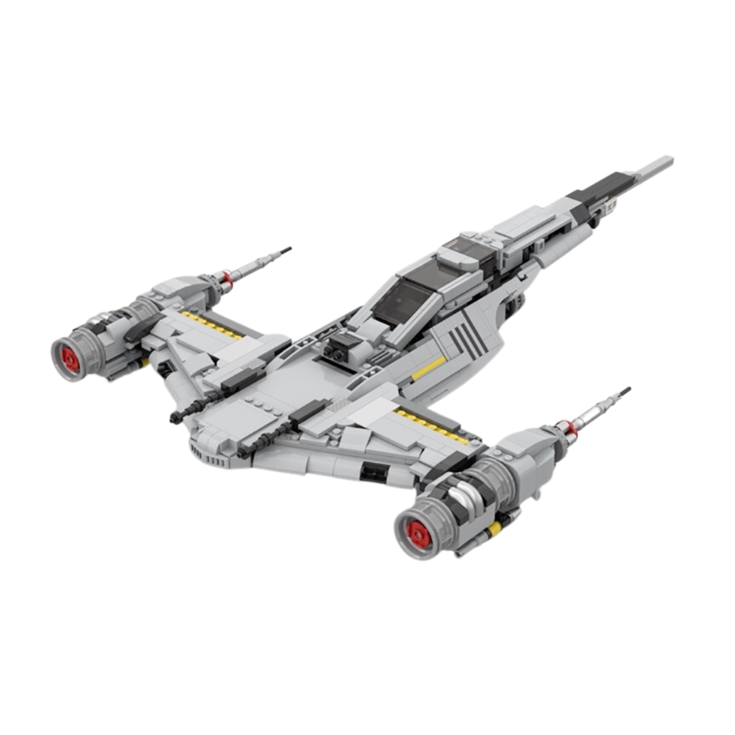 The Mandalorian's N-1 Starfighter MOC-112743 Star Wars With 1148 Pieces