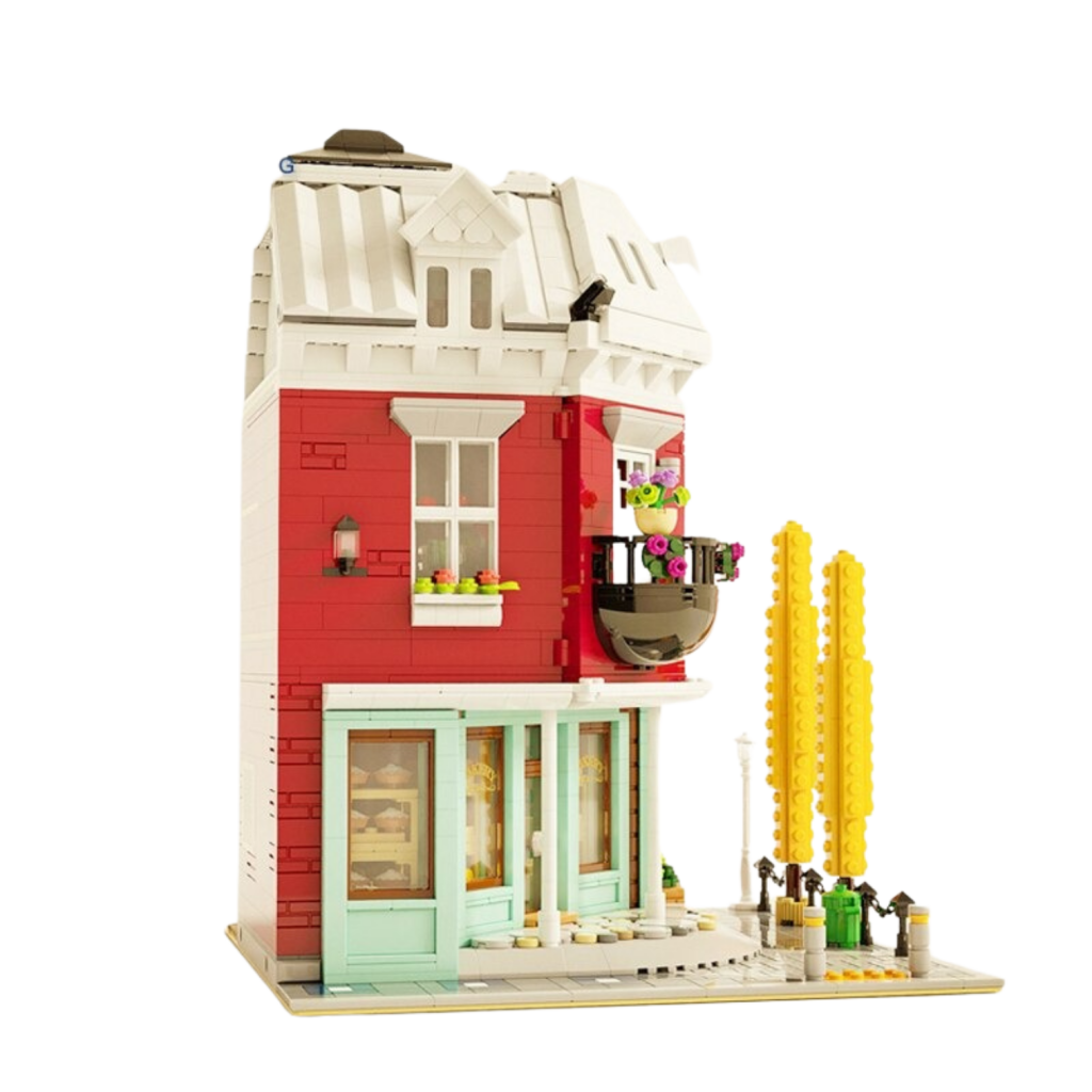 Corner Bakery MOC-104807 Modular Building With 2685 Pieces