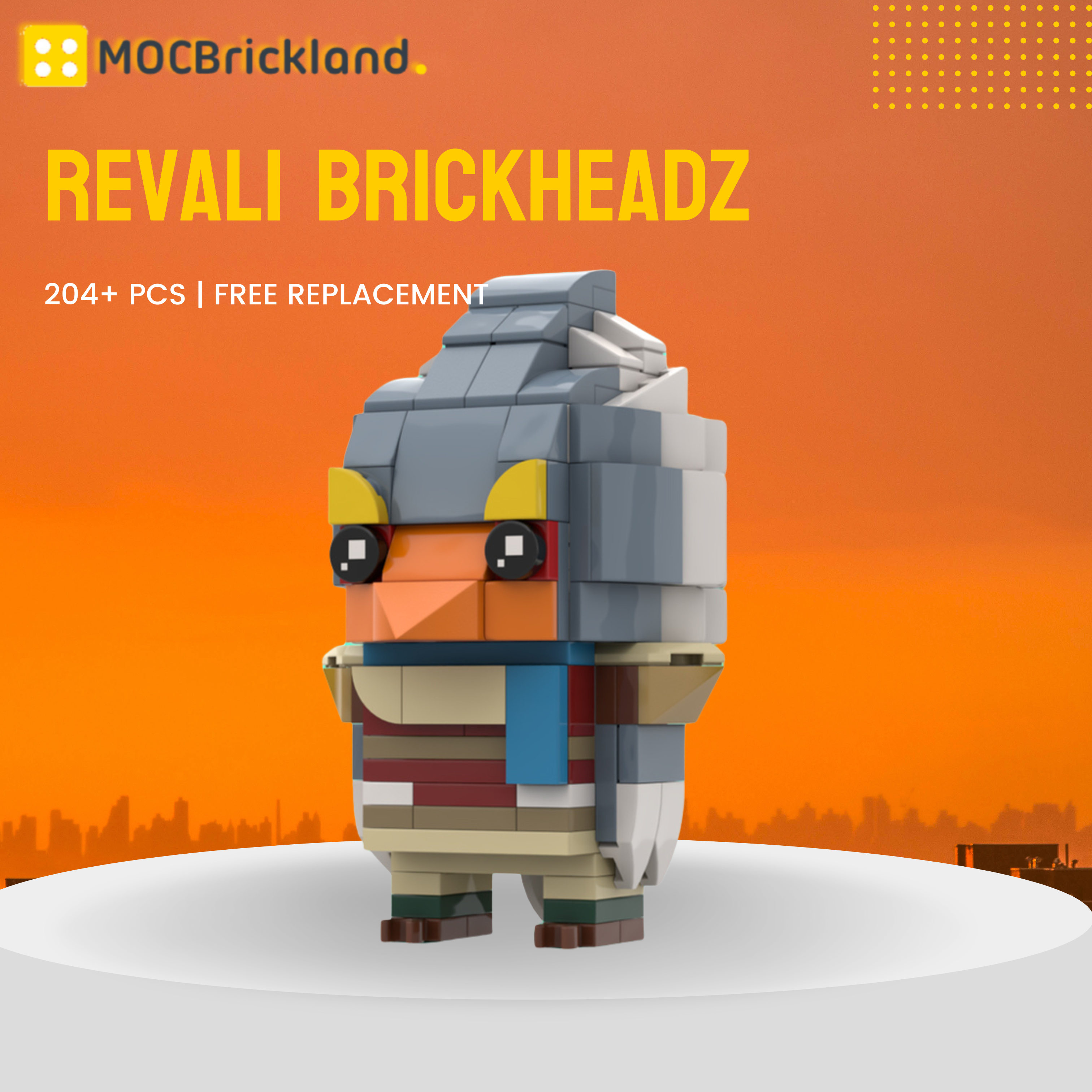 Revali The Legend of Zelda: Breath of the Wild Brickheadz MOC-63884 Creator With 204 Pieces