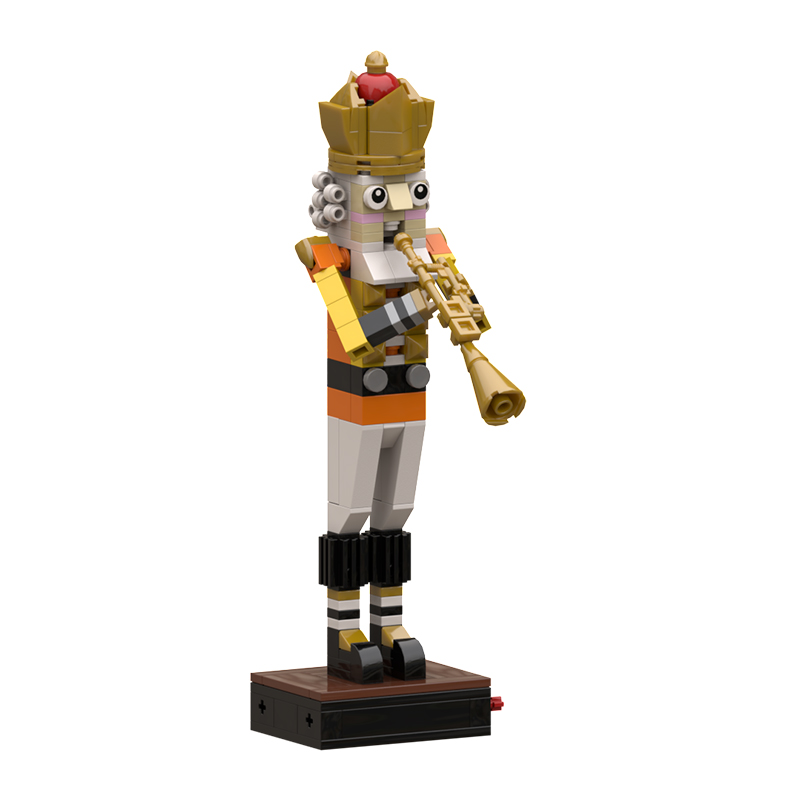 The Nutcracker and the Mouse King – Trumpeter King MOC-89588 Creator with 197 Pieces