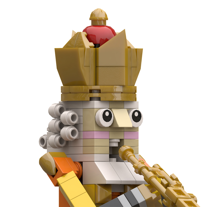 The Nutcracker and the Mouse King – Trumpeter King MOC-89588 Creator with 197 Pieces
