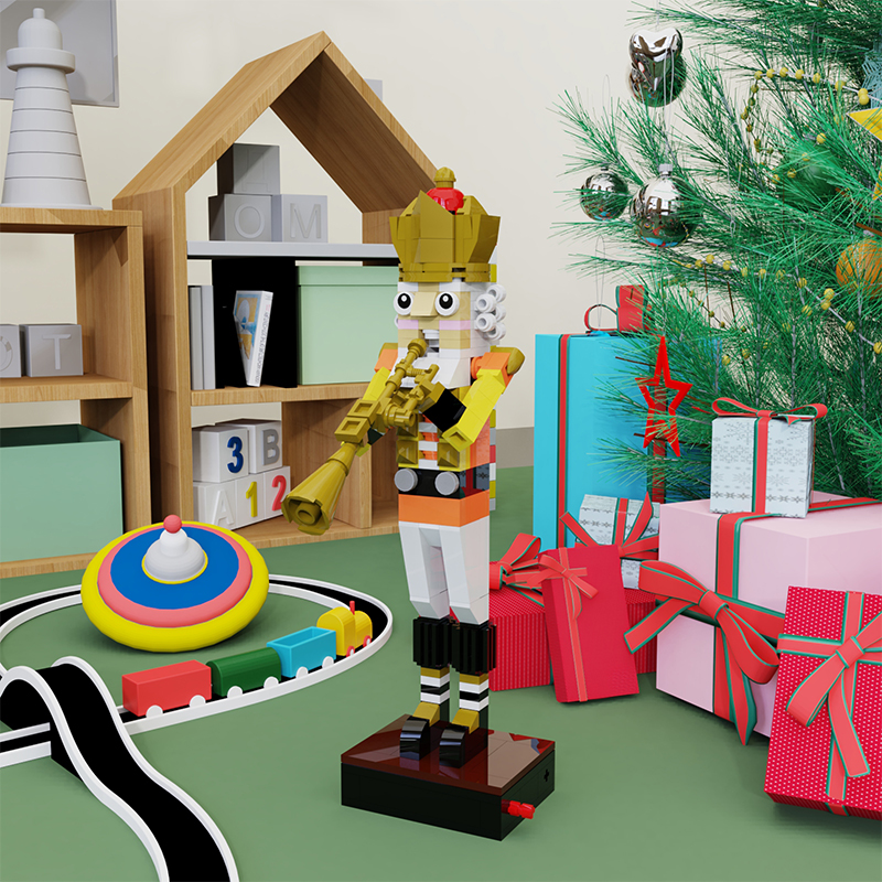 The Nutcracker and the Mouse King – Trumpeter King MOC-89588 Creator with 197 Pieces