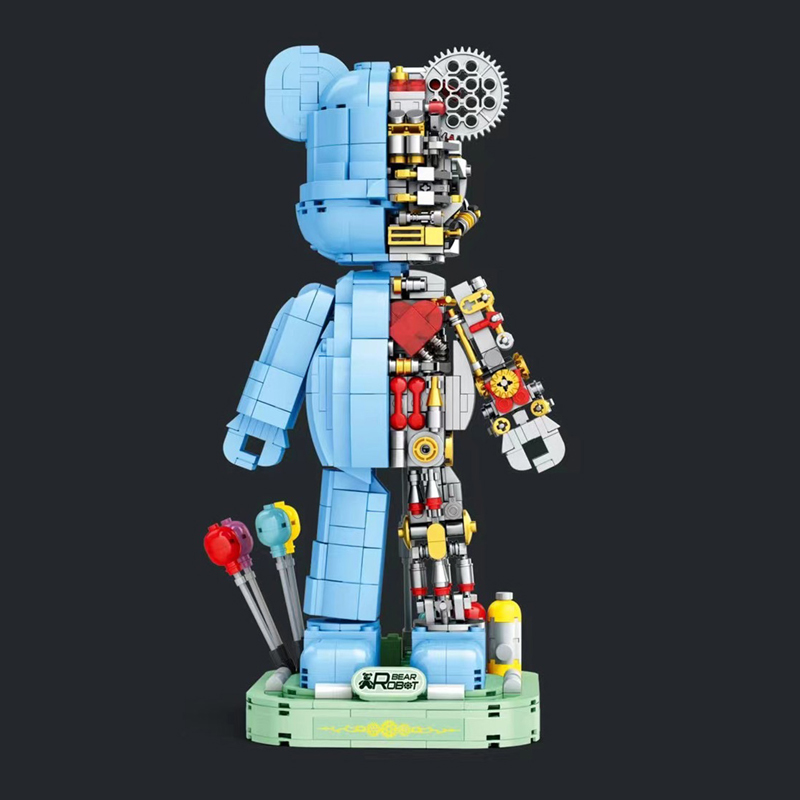 Cyborg Violent Bear LQS 6302 Creator with 1160 Pieces