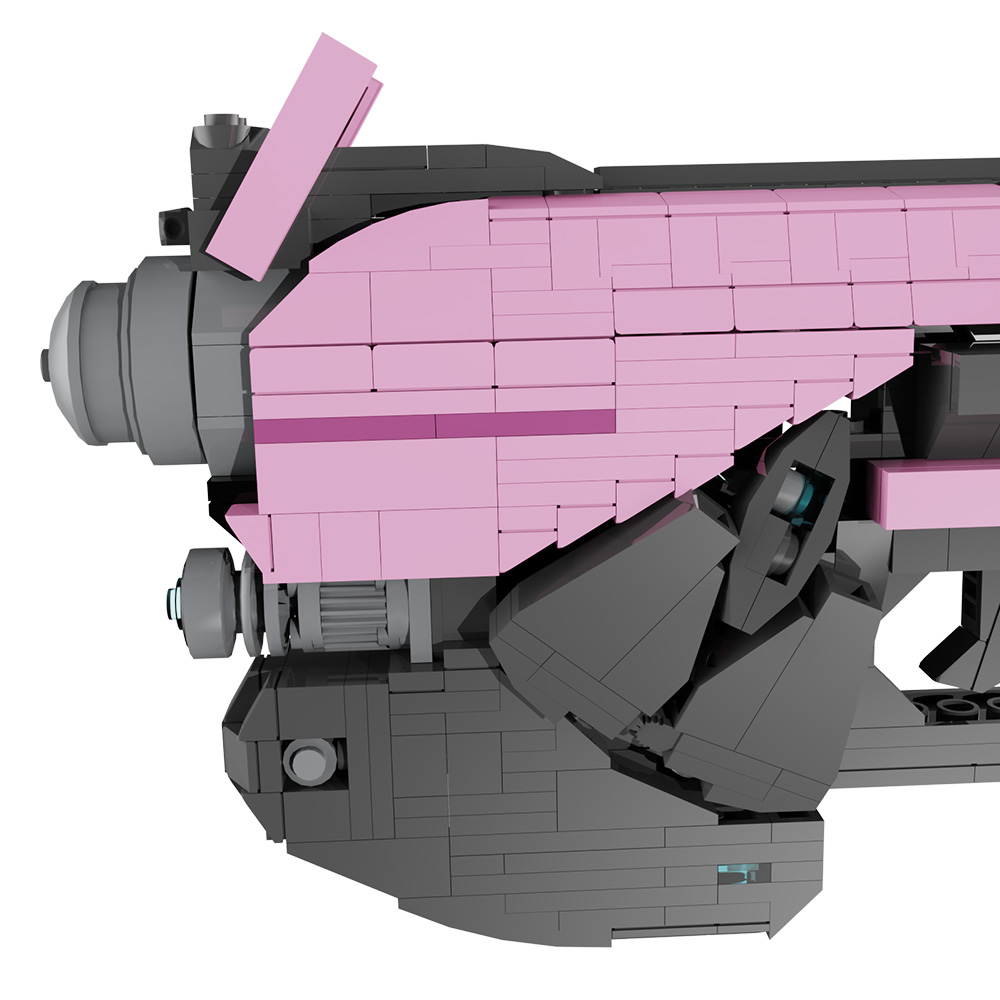 D.VA Gun-Overwatch MOC-89668 Creator with 794 Pieces
