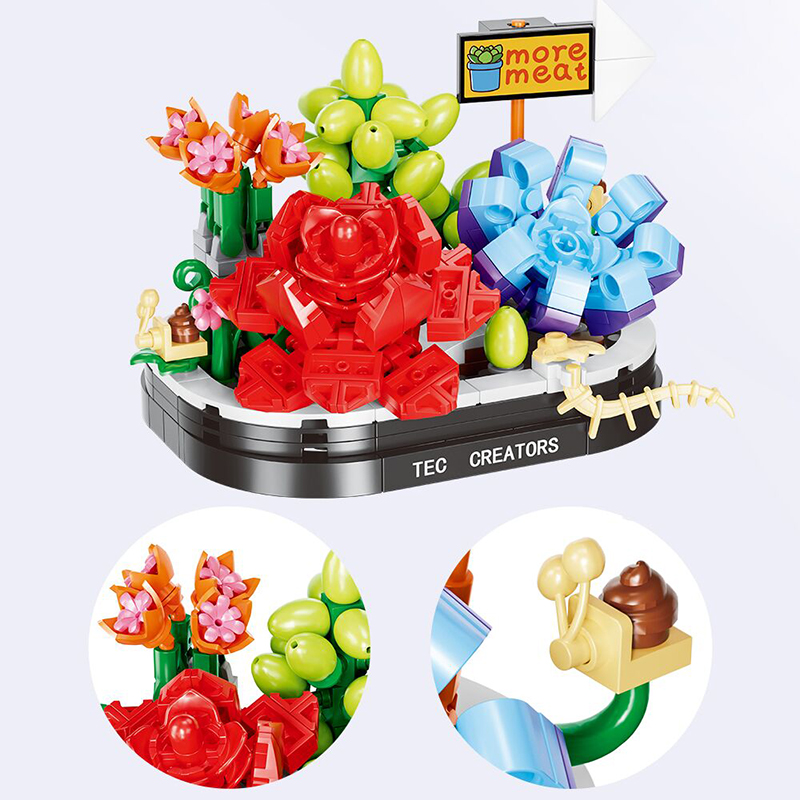 Forever Colorful Plant Fragrance Floating DK 6011 Creator With 274 Pieces