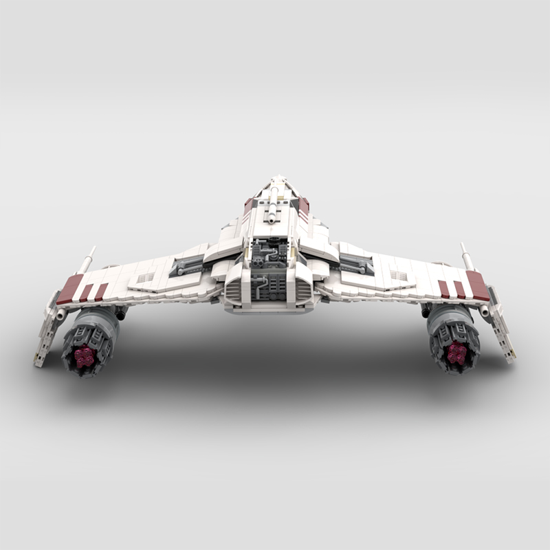 E-WING UCS MOC-127180 Star Wars With 1528 Pieces