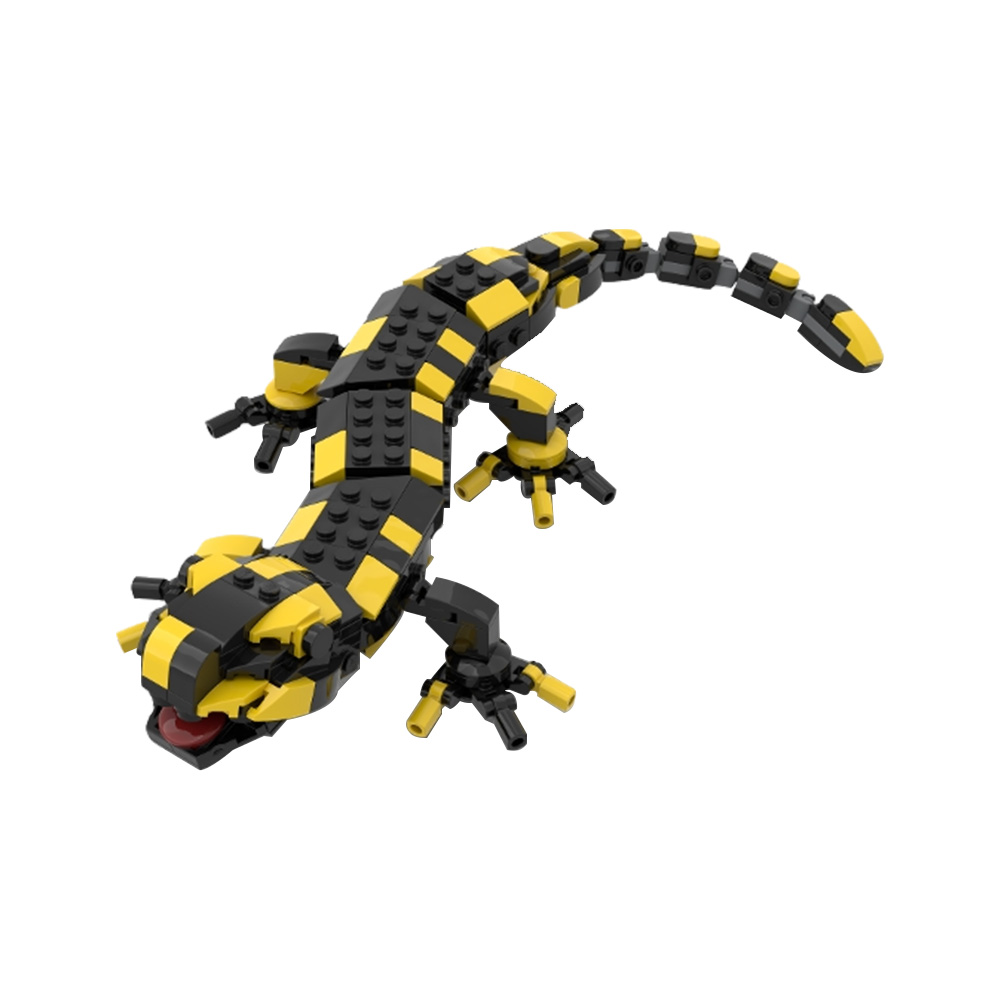 Fire Salamander MOC-97315 Creator with 314 Pieces