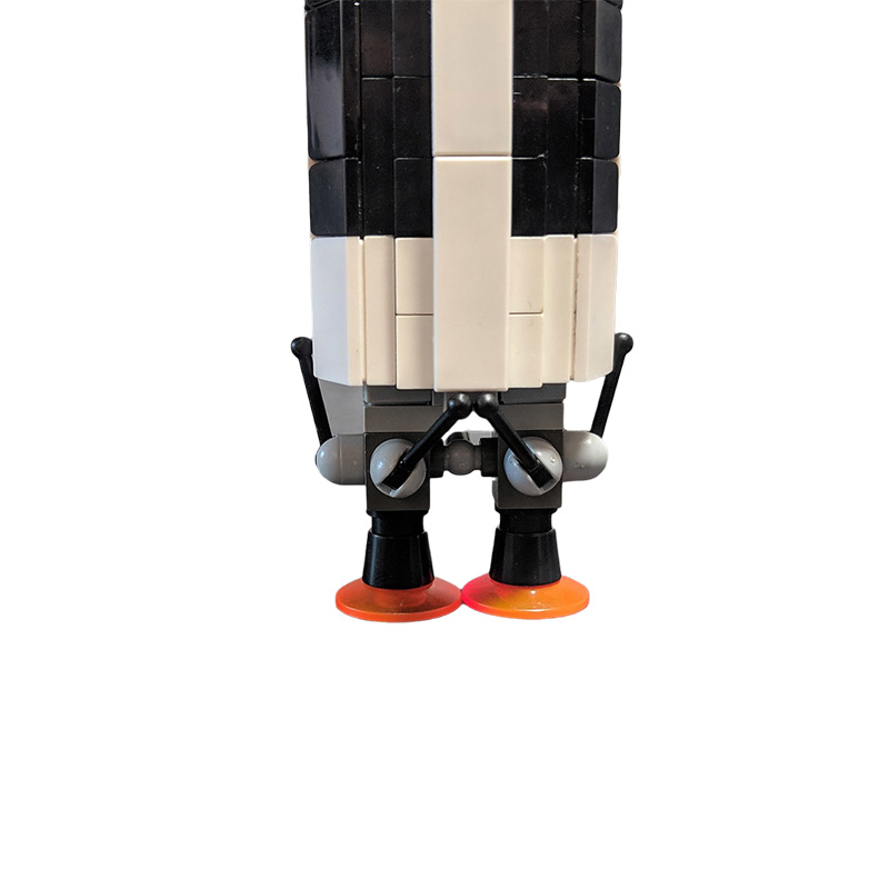 Gemini Titan Rocket (Saturn V scale) MOC-34453 Space with 203 Pieces
