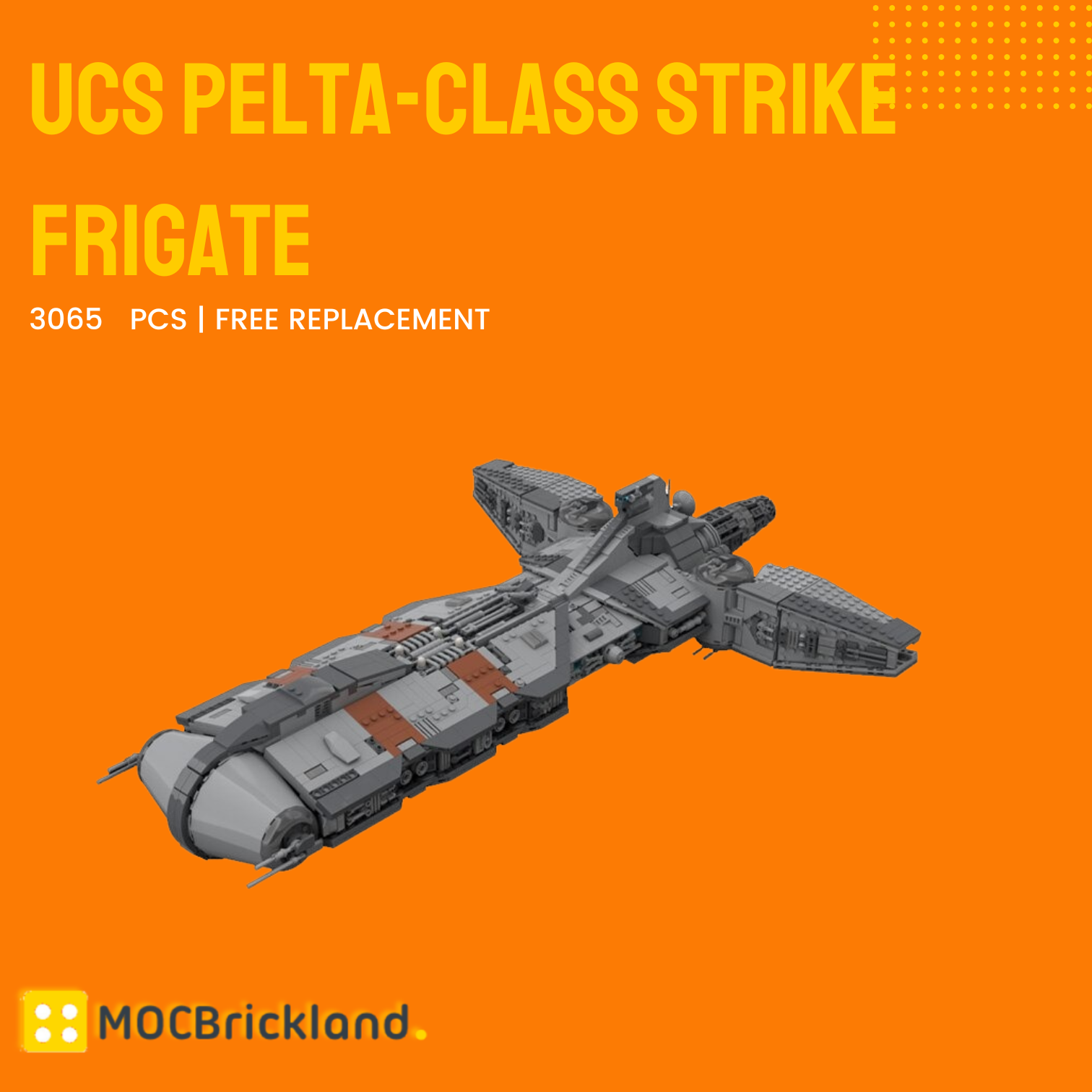 UCS Pelta-Class Strike Frigate MOC-90371 Star Wars With 3065 Pieces