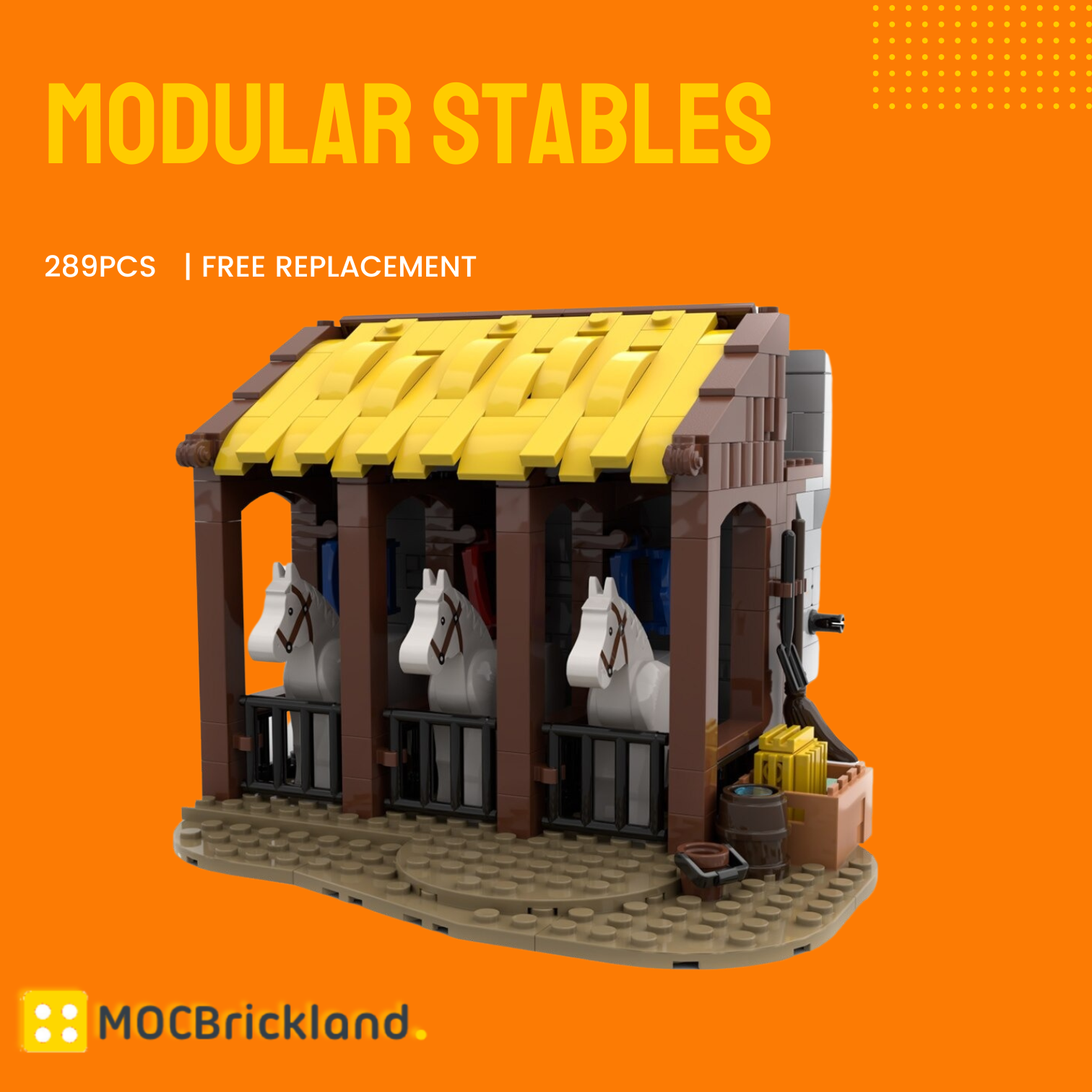 Modular Stables MOC-78380 Creator With 289pcs