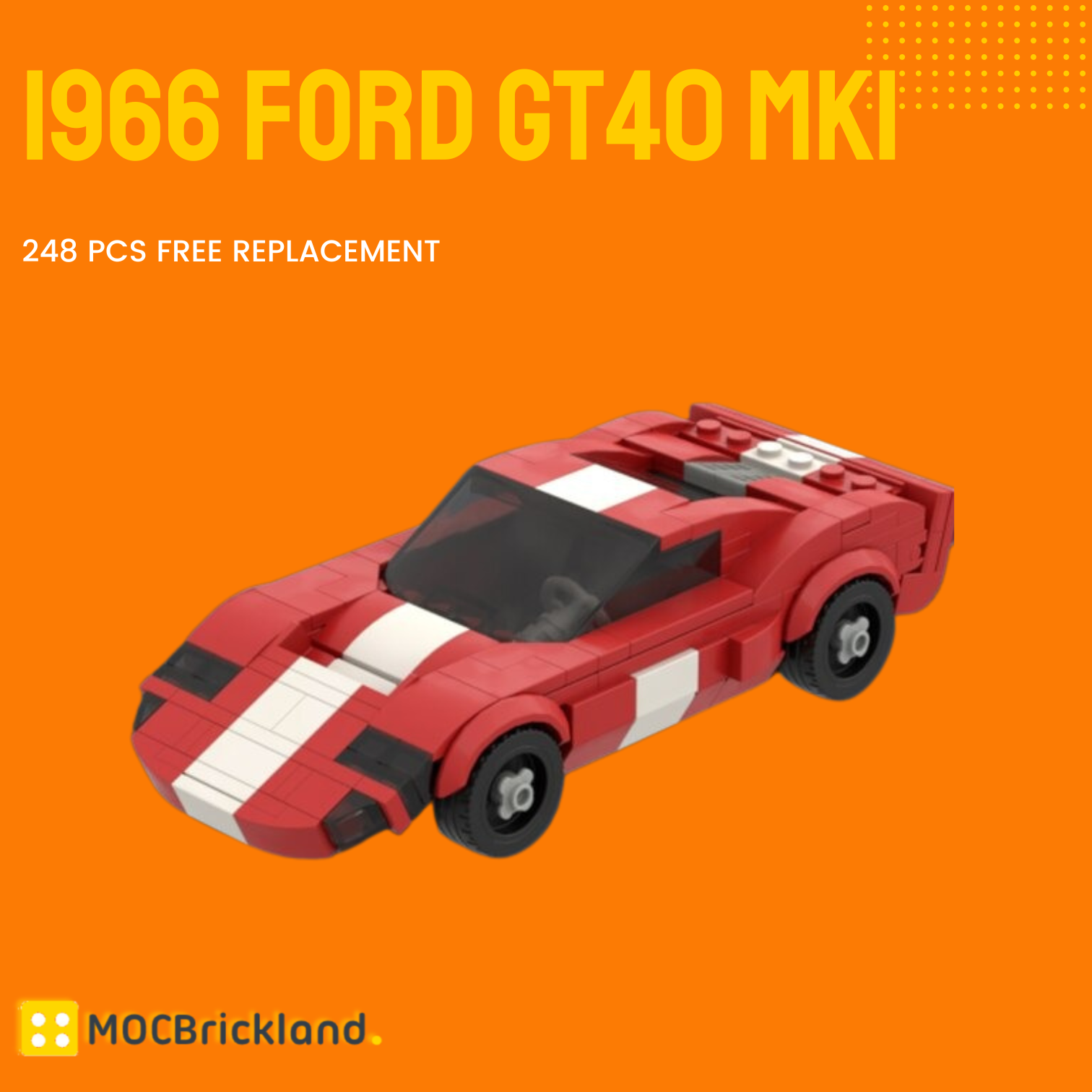 Ford gt40 lego technic hot sale