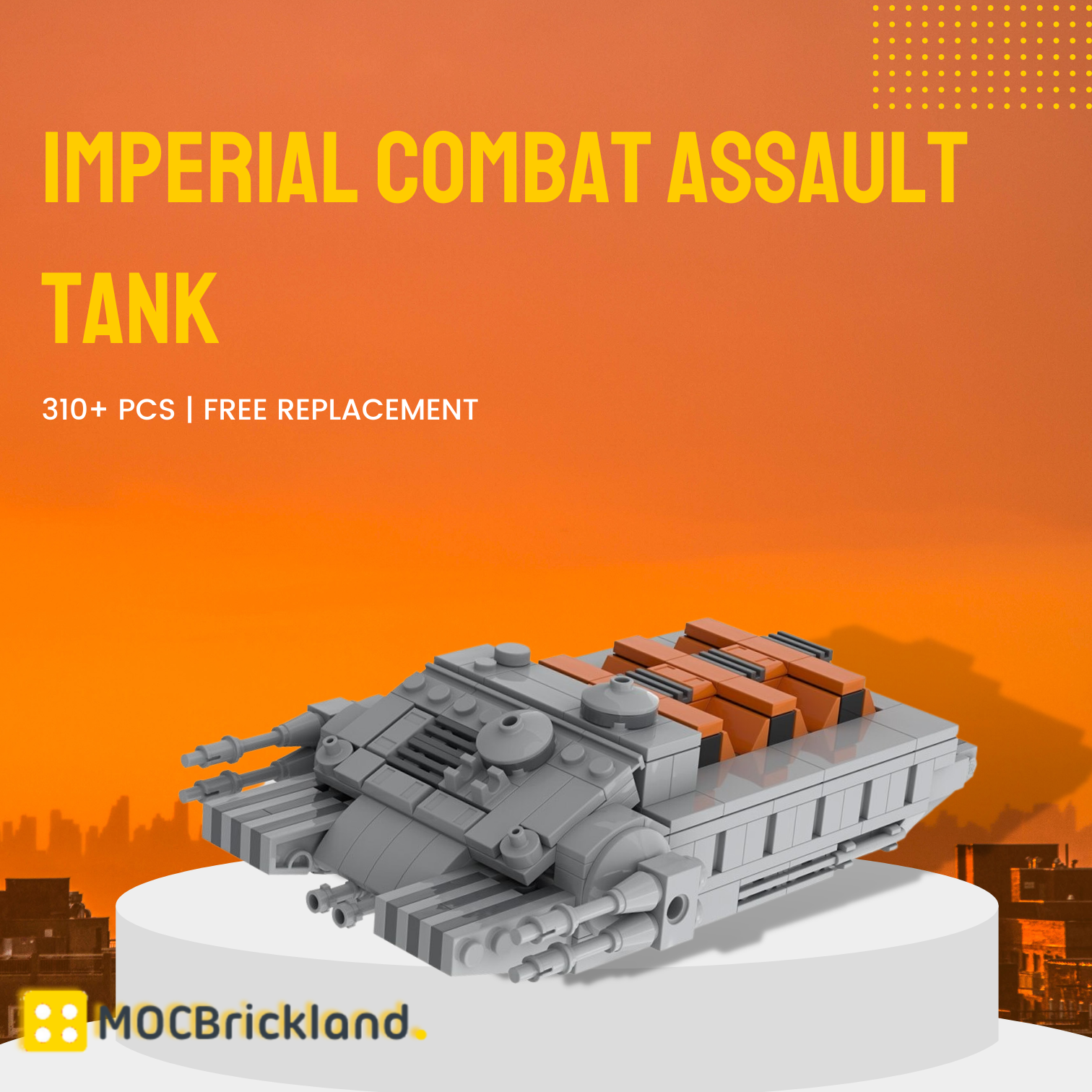 Imperial Combat Assault Tank MOC-106566 Star Wars With 310PCS 