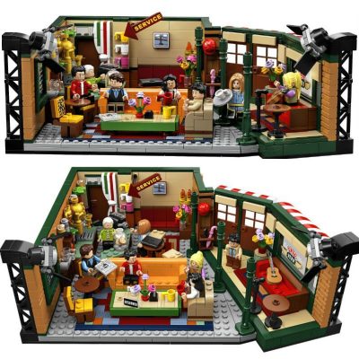 Friends Central Perk Movie JACK J12001 with 1228 pieces