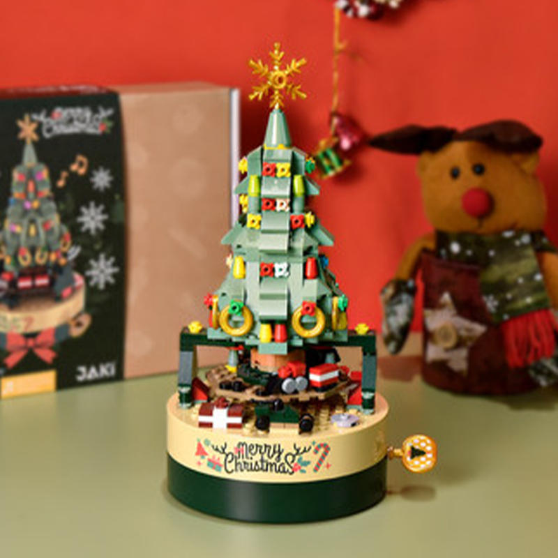 Music Box: Colorful Christmas Tree JAKI 1302 Creator With 360 Pieces