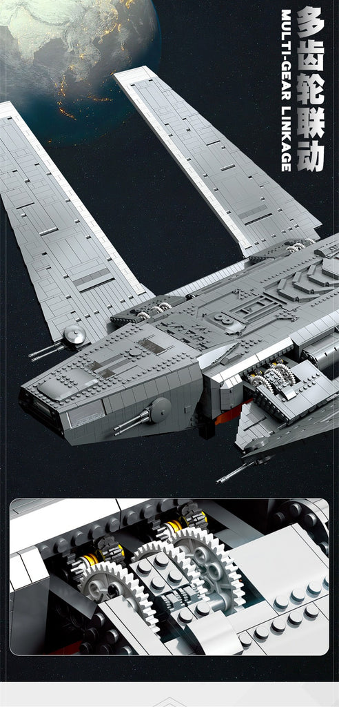 Zeta Class Cargo Shuttle JIE STAR 67108 Star Wars with 4533 Pieces