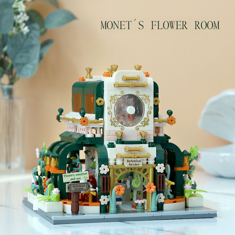 Monet's Flower Room JAKI 2362 Creator With 502pcs