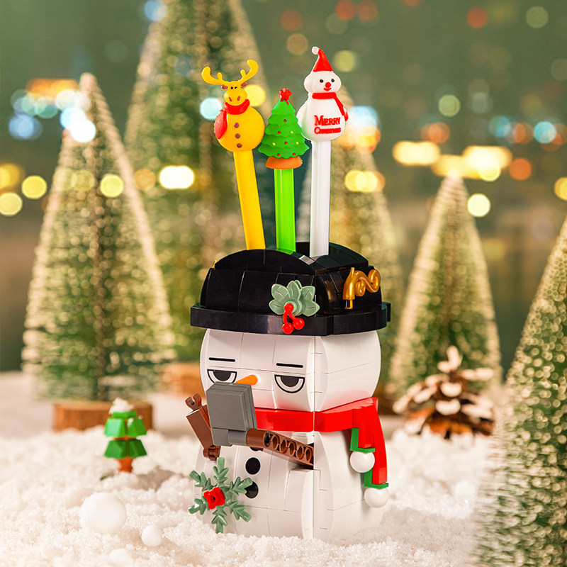 Christmas Snowman Pen Holder JAKI JK5110 Creator
