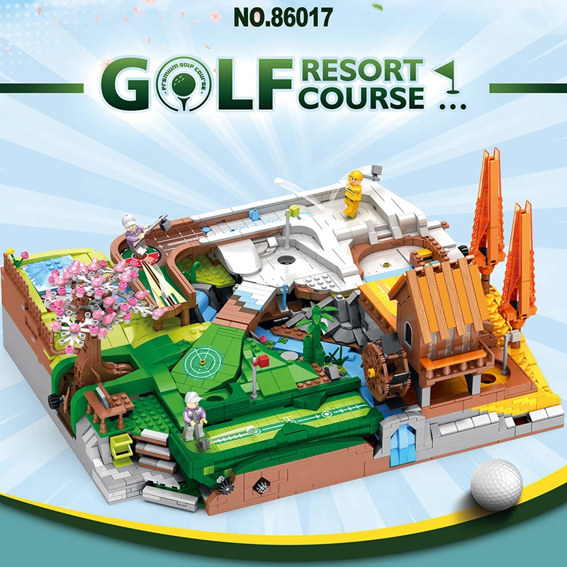 Golf Resort Course JuHang 86017 Modular Building with 3022 Pieces MOC