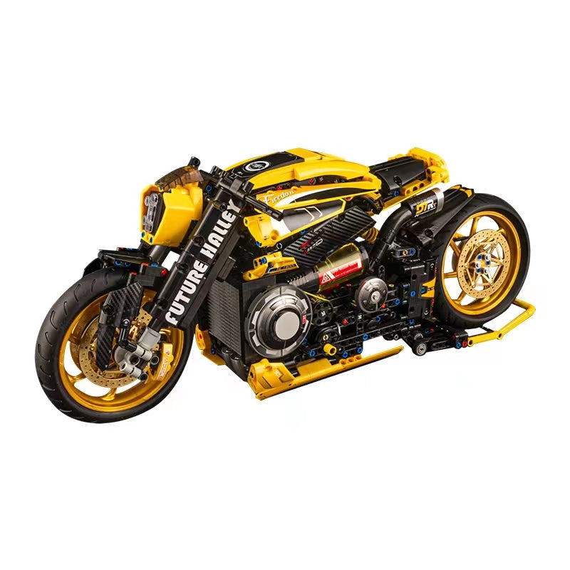 Cyberpunk Motorcycle K-BOX 10506 Technic with 1981 Pieces