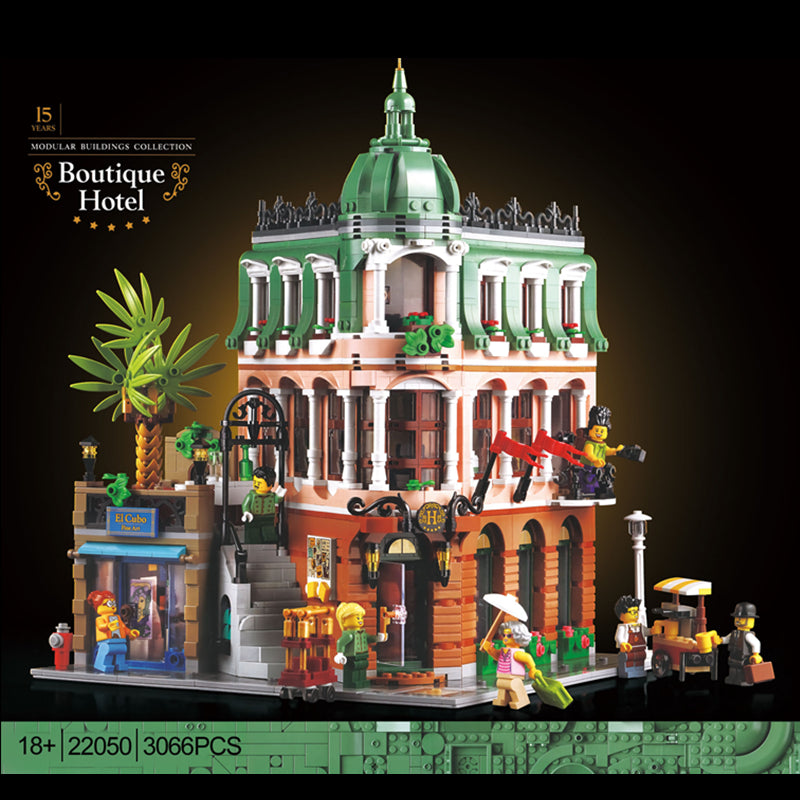 Boutique Hotel LEJI 22050 Modular Building with 3060 pieces