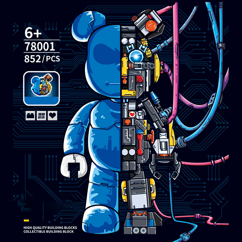 Blue Bear LEYI 78001 Creator with 852 Pieces