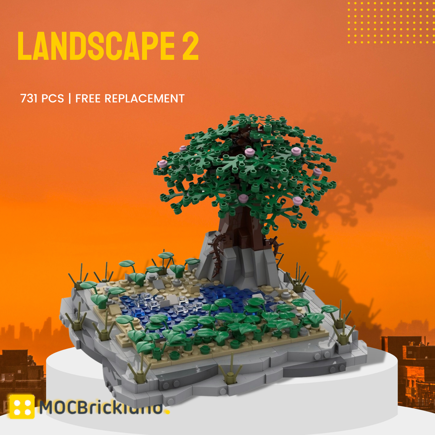 Landscape 2 MOC-33976 Creator With 731 Pieces