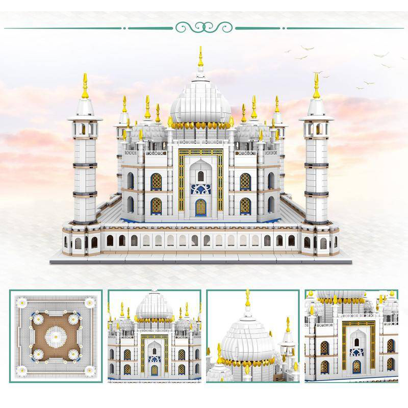 Taj Mahal Lin07 00858 Modular Building with 3525 Pieces
