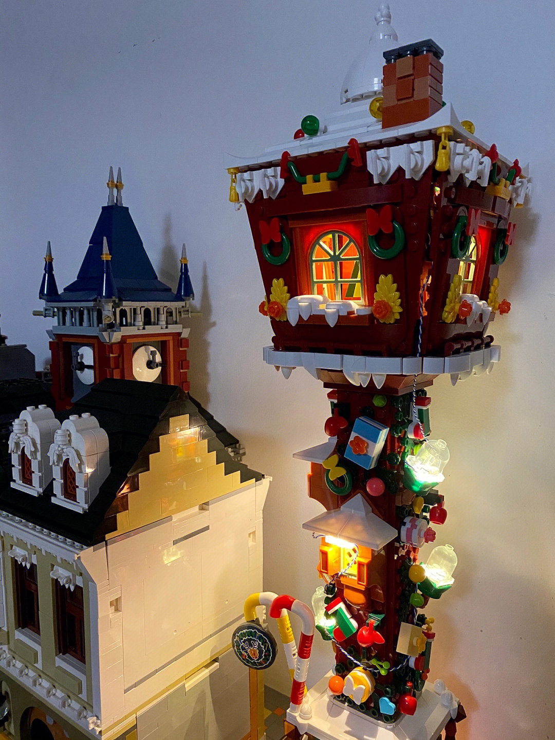 Christmas Lamp House Sluban M38-B0990 Creator With 1799pcs 