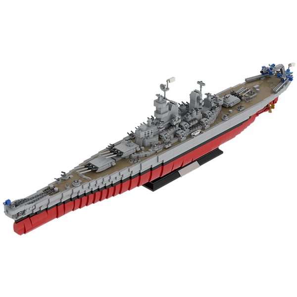 Iowa-Class Battleship USS Missouri (BB-63) MILITARY MOC-31764 WITH 3306 PIECES