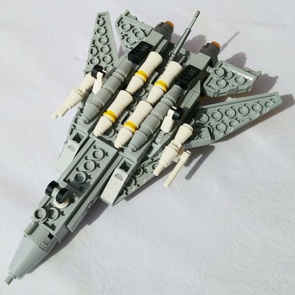 Mini F-14 Tomcat (with Movable Wings) MILITARY MOC-32402 by TOPACES WITH 211 PIECES