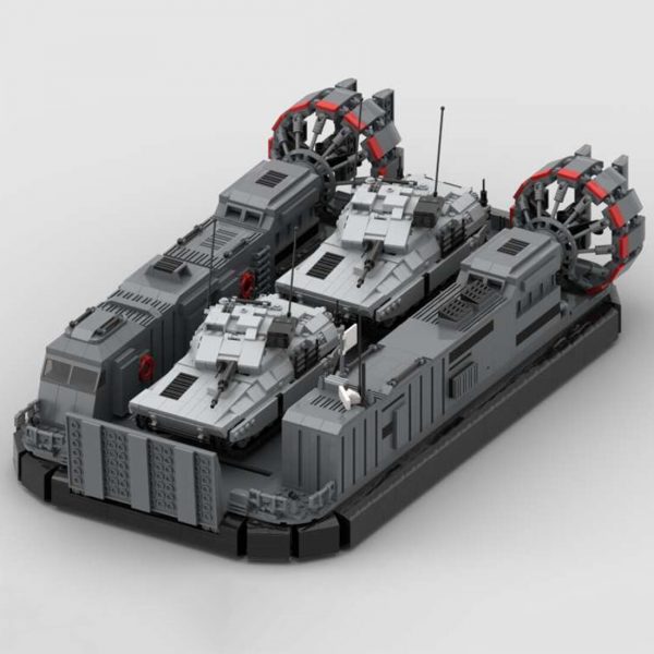 LCAC (Military Hovercraft) MILITARY MOC-47385 by Brick_boss_pdf WITH 1947 PIECES