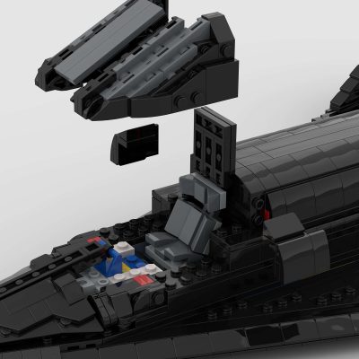 Boeing X-20 Dyna-Soar MILITARY MOC-88096 by bru_bri_mocs WITH 1311 PIECES