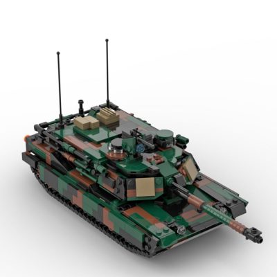 M1 Tank MILITARY MOC-89790 WITH 1101 PIECES