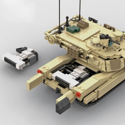 M1 Tank MILITARY MOC-89790 WITH 1101 PIECES