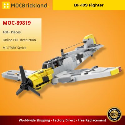 BF-109 Fighter MILITARY MOC-89819 with 450 pieces