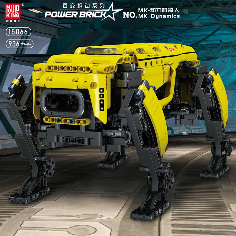 MK Dynamics Yellow Robot Mould King 15066 Creator with 936 pieces