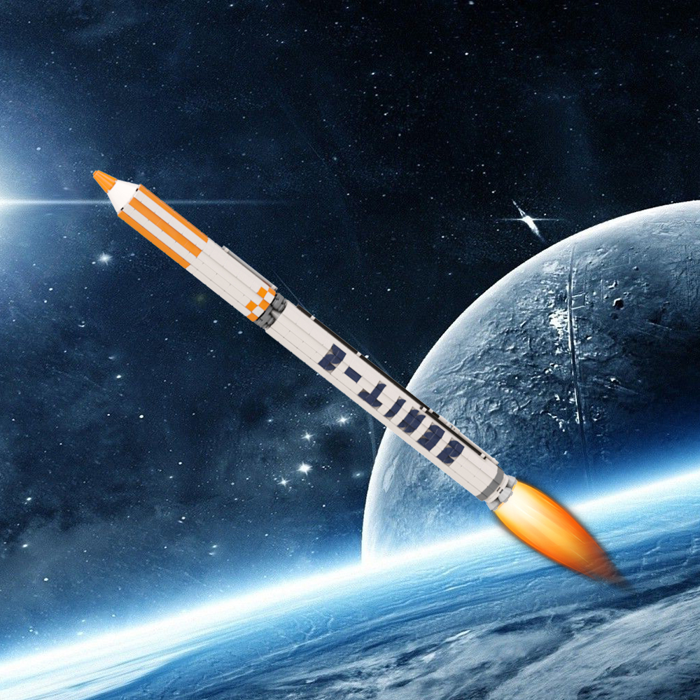 Zenit - 2 Rocket(1:110 Scale) MOC-104466 Space With 638 Pieces