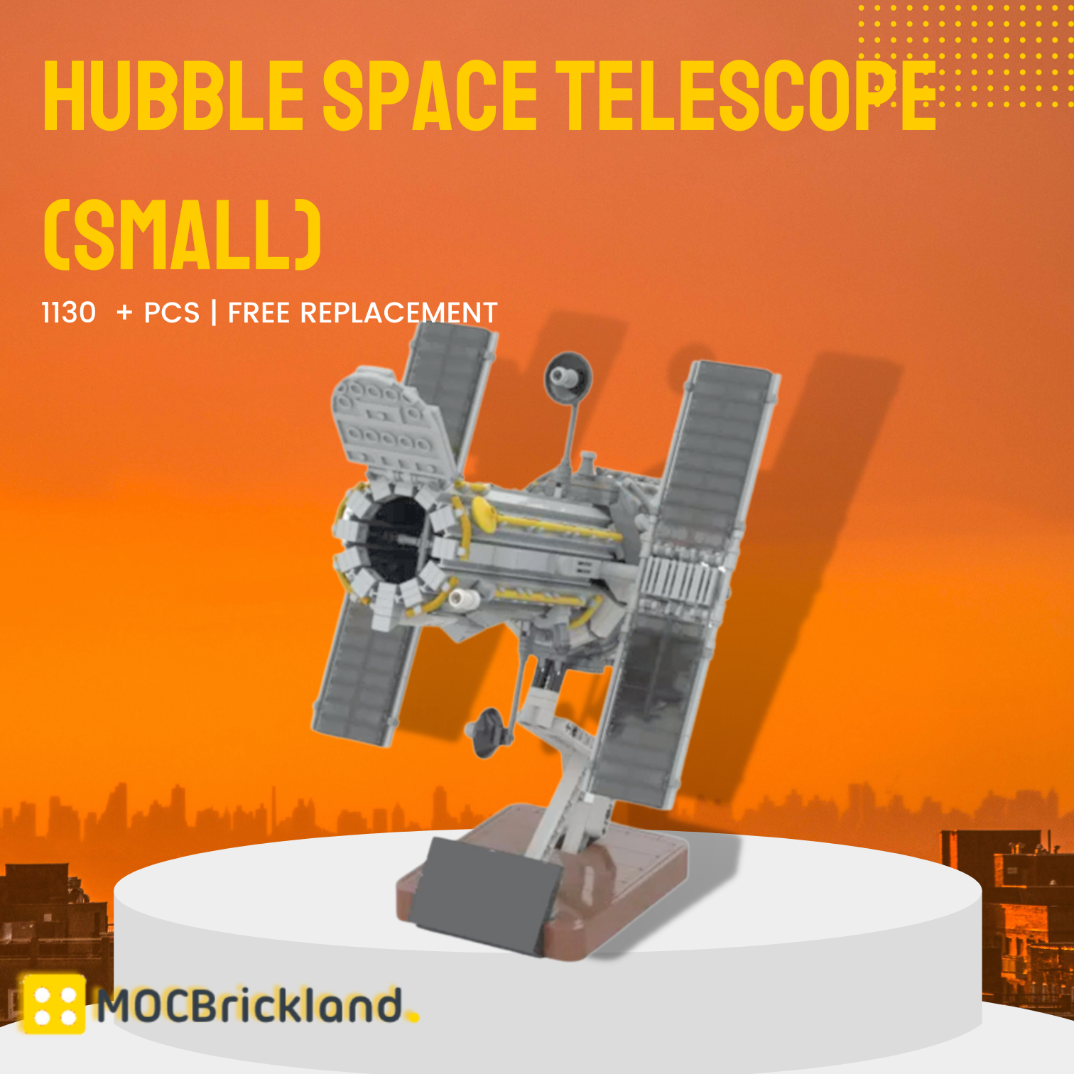  Hubble Space Telescope (Small) MOC-105060 Space With 1130 Pieces