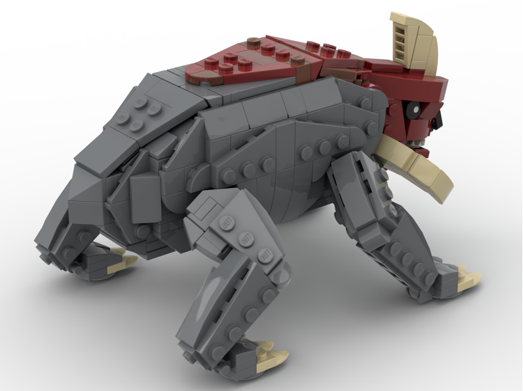 Reek Beast - From Petranaki / Geonosian Arena MOC-113817 Star Wars With 487 Pieces