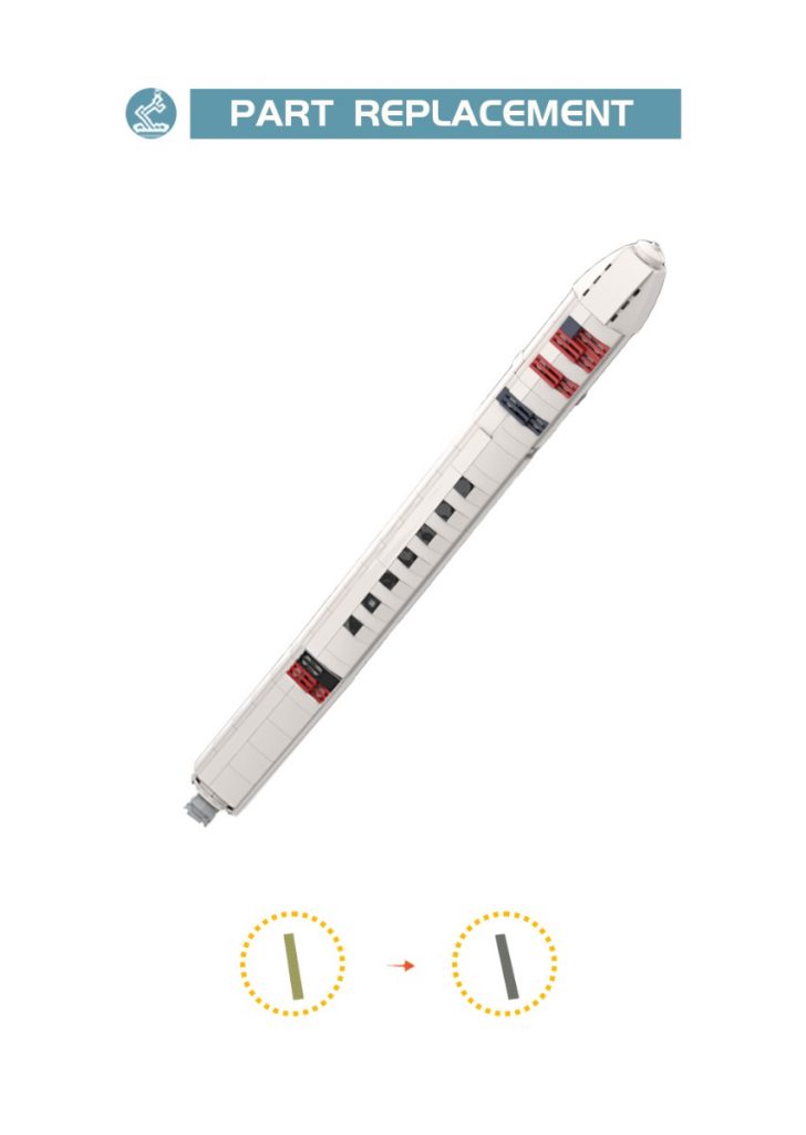 1:110 Scale Antares MOC-118739 Space With 366 Pieces