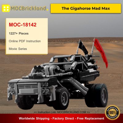 MOC-18142 The Gigahorse Mad Max By brickvault With 1227 Pieces
