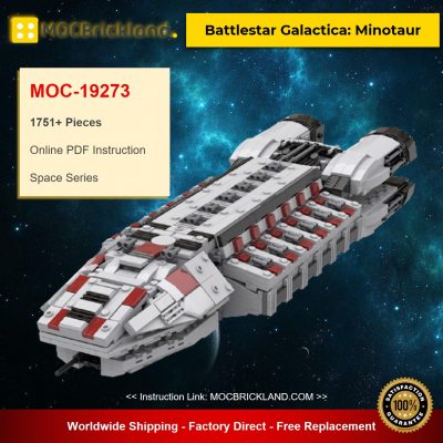 Battlestar Galactica: Minotaur MOC-19273 Space Designed By Ezra_Price With 1751 Pieces