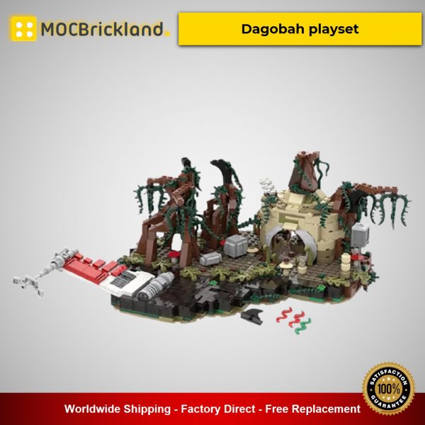 MOC-19522 Star Wars Dagobah playset Designed By IScreamClone With 792 Pieces