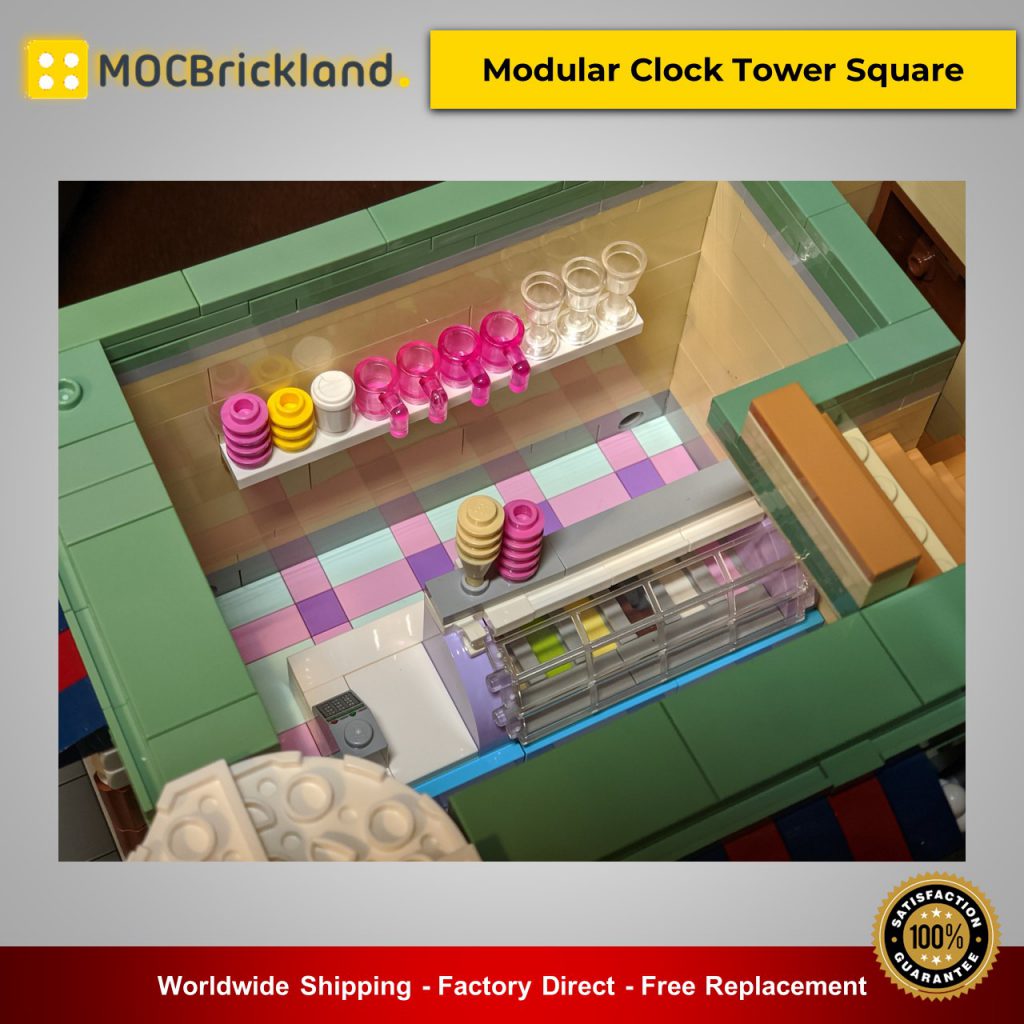 MOC21266 Modular Clock Tower Square Modular Buildings Designed By