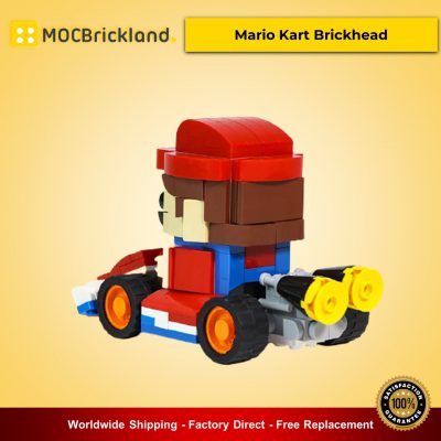 MOC-21773 Mario Kart Brickhead Movie Designed By VNMBricks With 241 Pieces