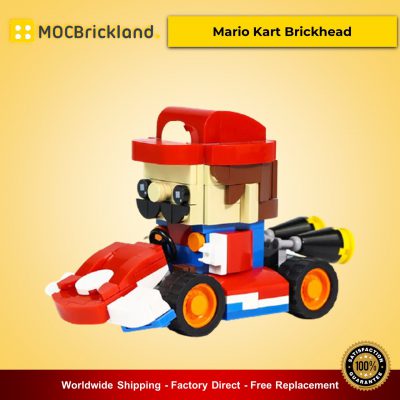 MOC-21773 Mario Kart Brickhead Movie Designed By VNMBricks With 241 Pieces