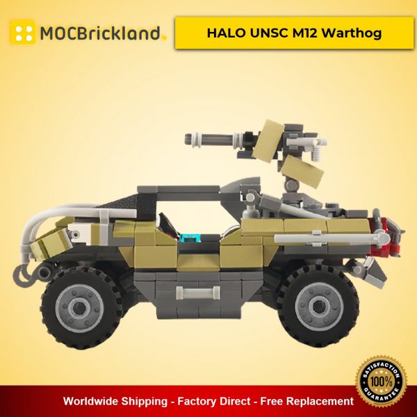 HALO UNSC M12 Warthog MOC-22291 Creator Designed By Raziel_Regulus With 343 Pieces
